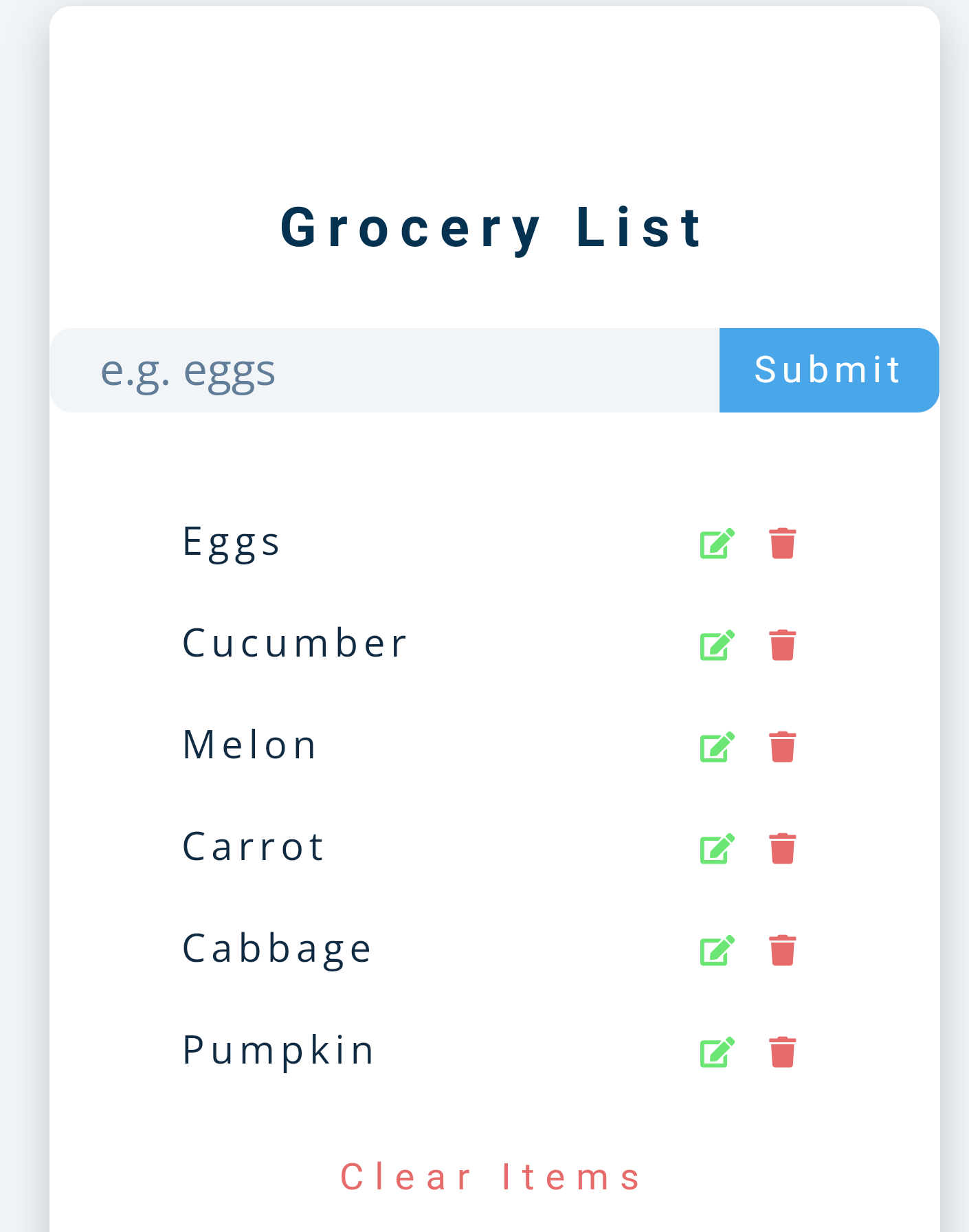 grocery-list